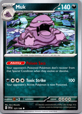Muk (127/198) [Scarlet & Violet: Base Set]