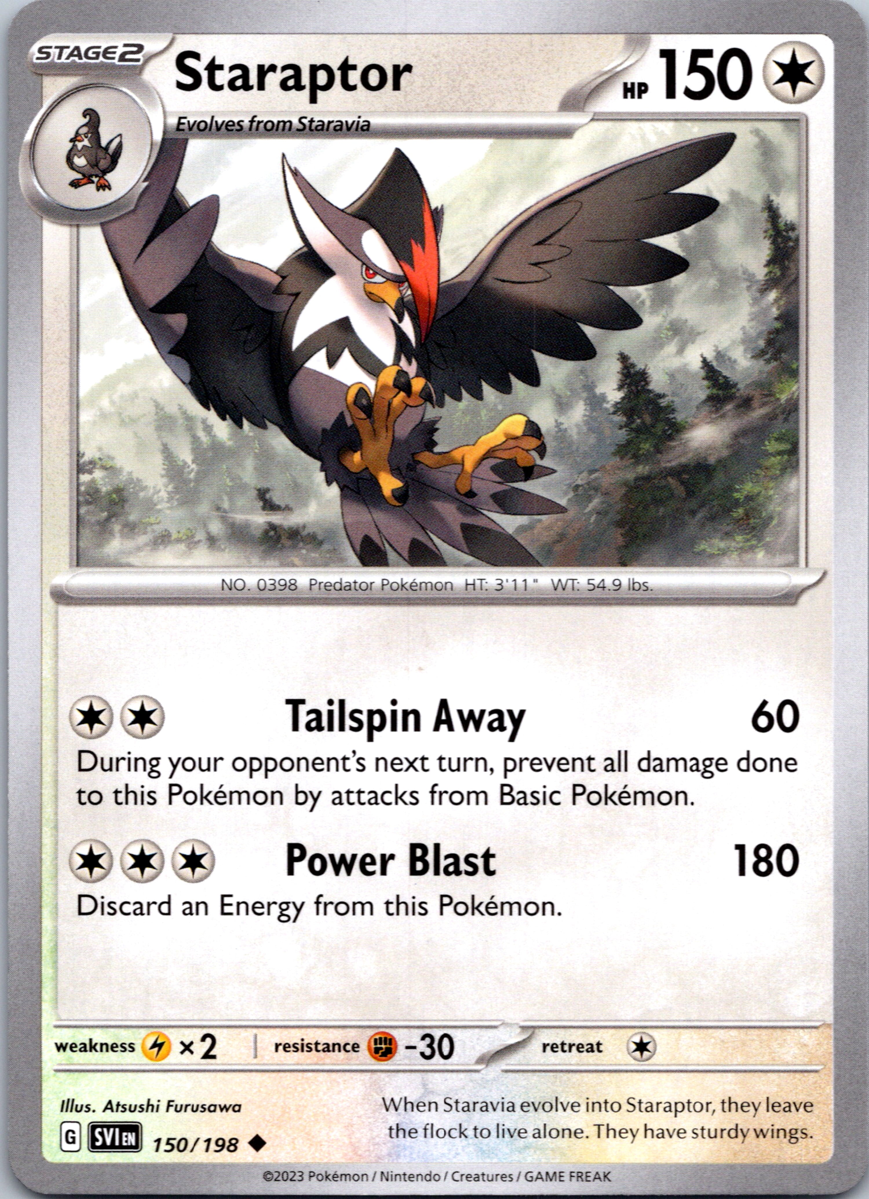 Staraptor (150/198) [Scarlet & Violet: Base Set]