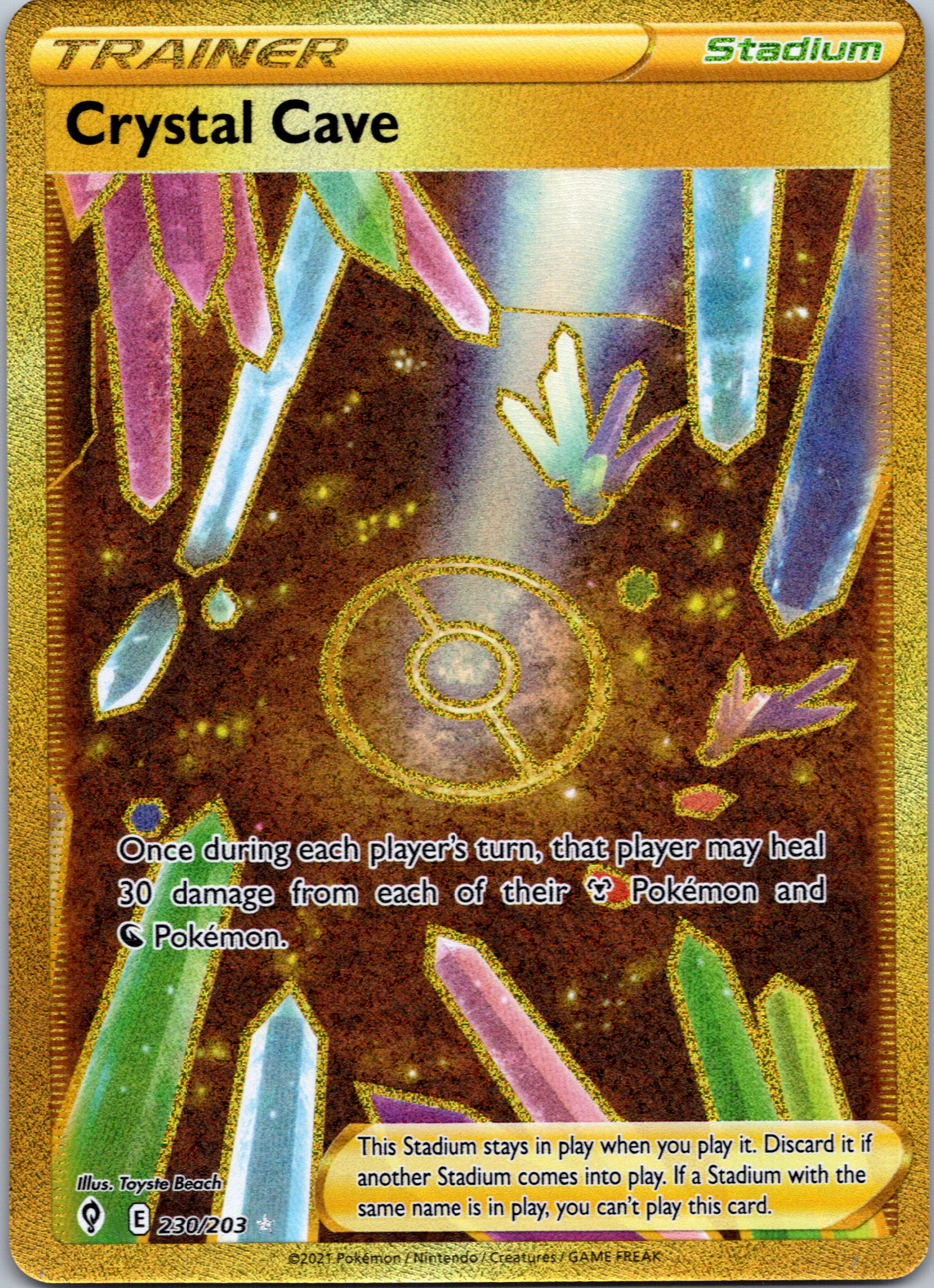 Crystal Cave (230/203) [Sword & Shield: Evolving Skies]