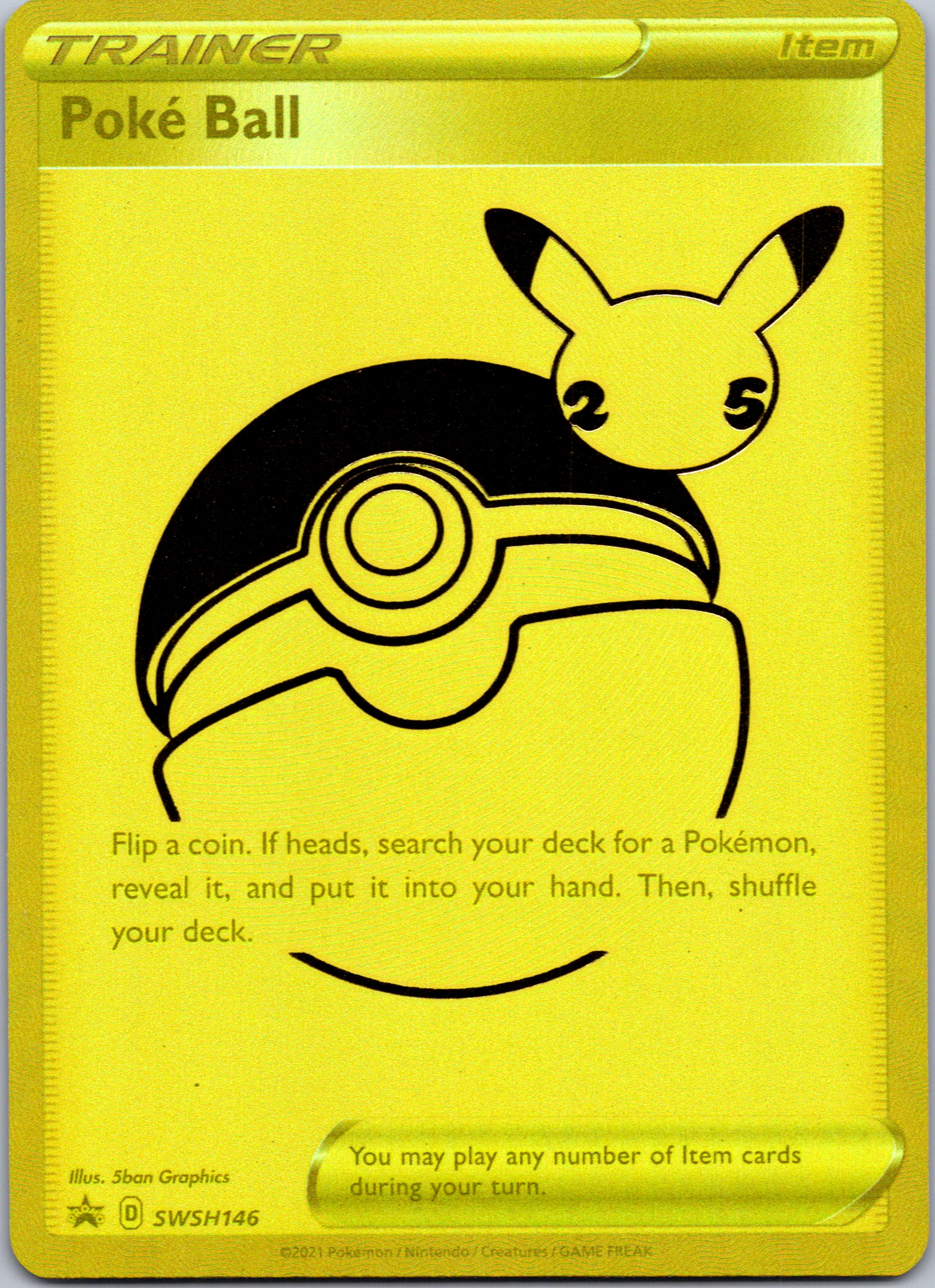 Poke Ball (SWSH146) (Celebrations) [Sword & Shield: Black Star Promos]