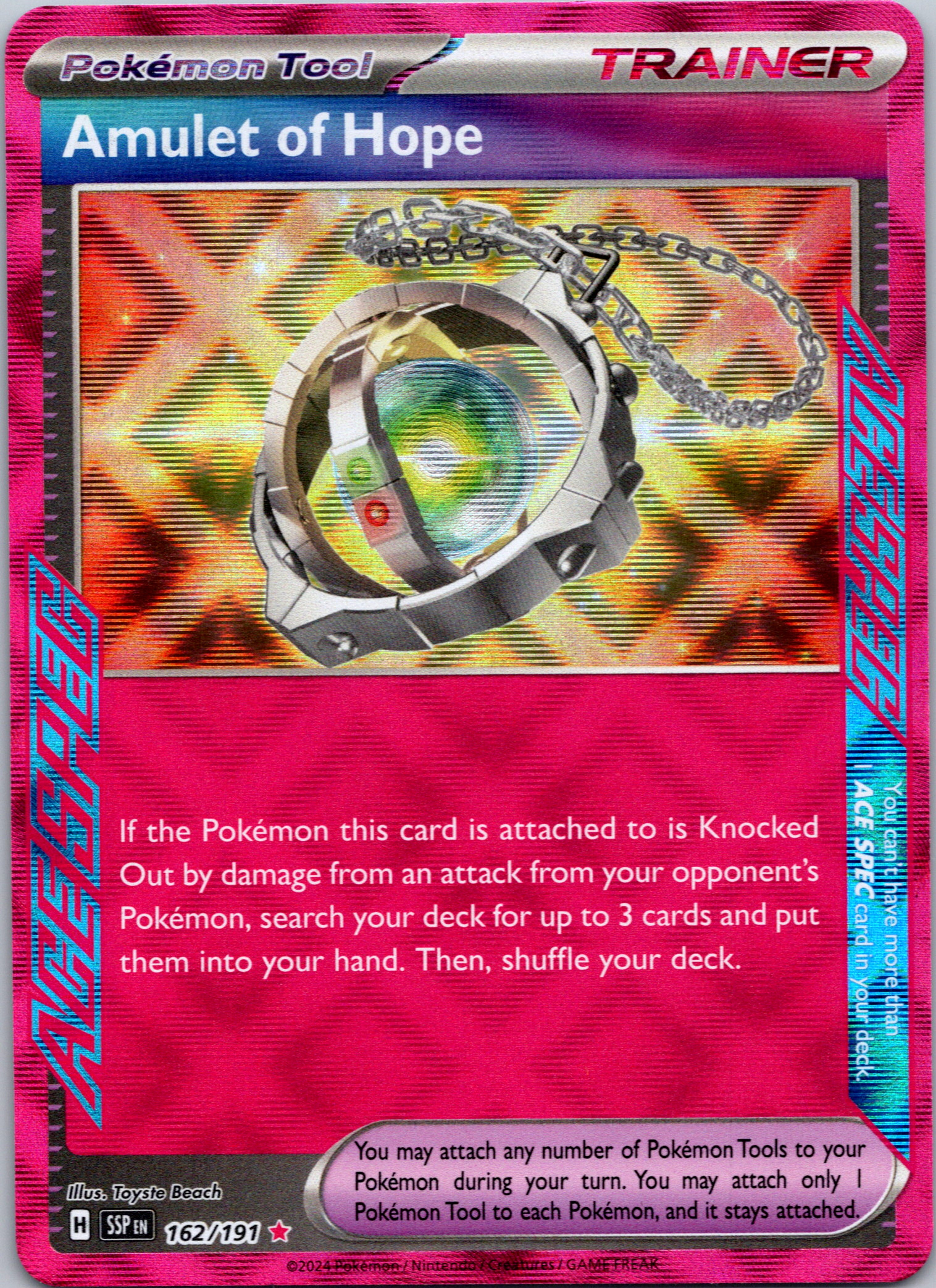 Amulet of Hope [162/191] - (Surging Sparks) Holofoil