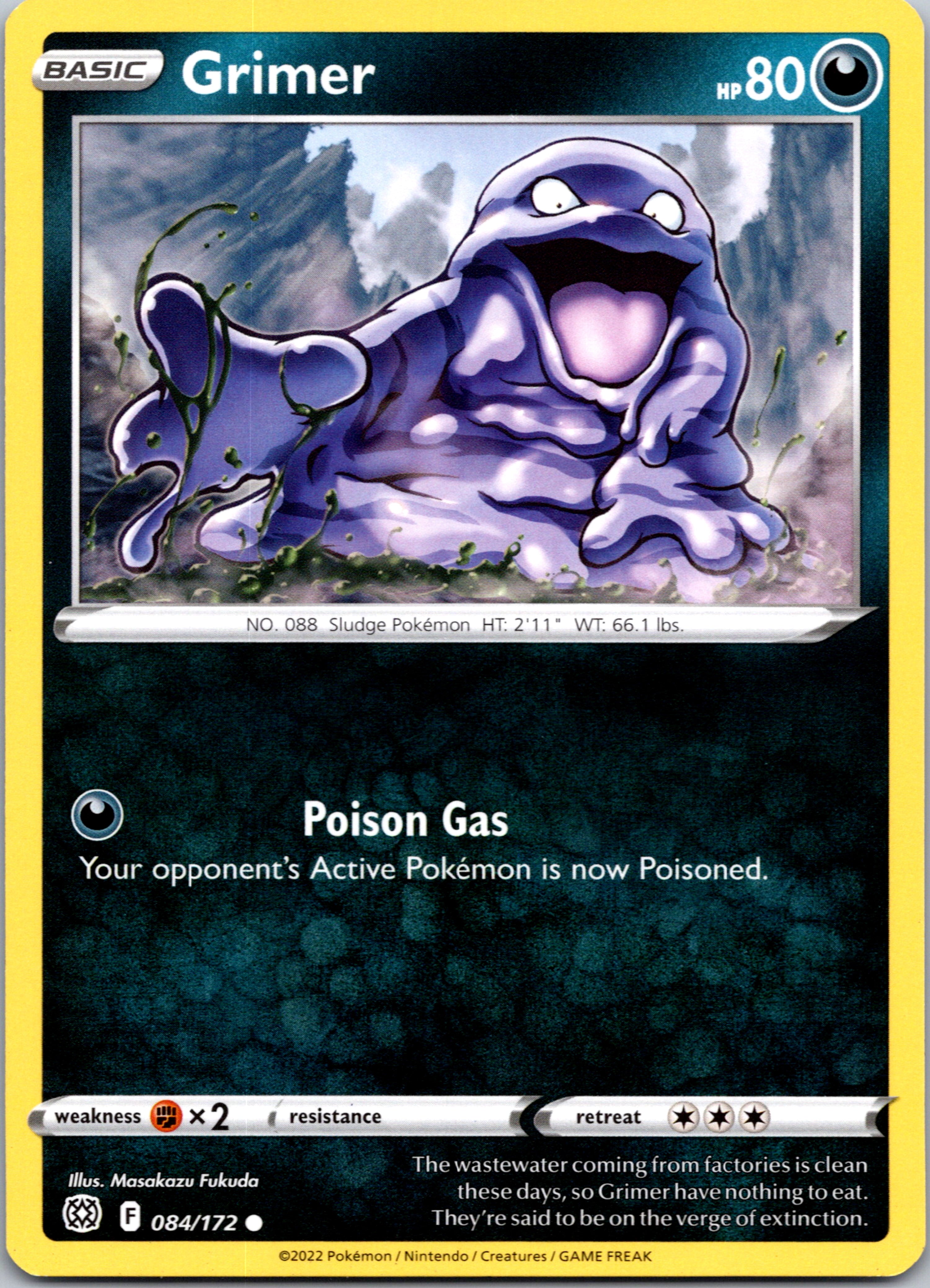 Grimer (084/172) [Sword & Shield: Brilliant Stars]