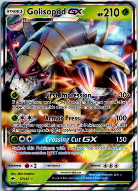 Golisopod GX (017/147) [Sun & Moon: Burning Shadows]