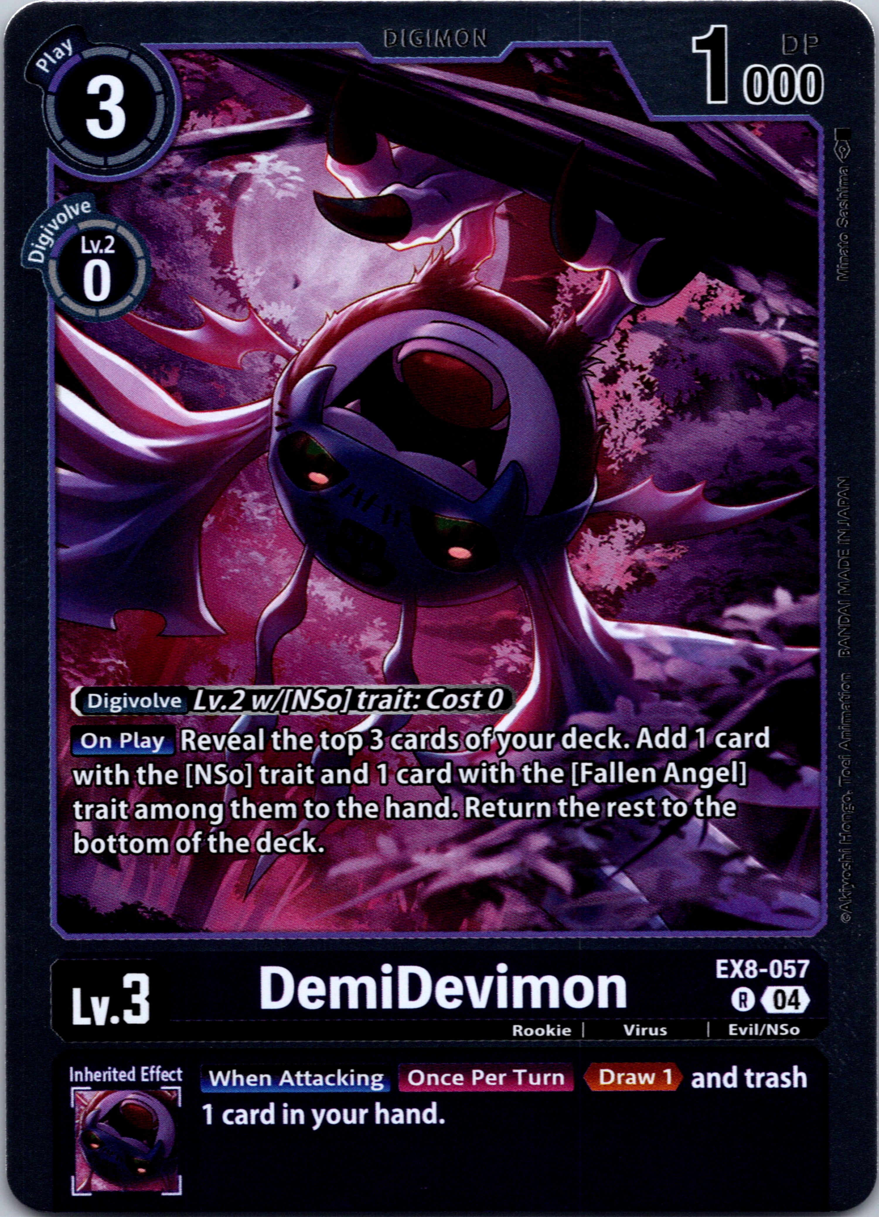 DemiDevimon [EX8-057-R] [Chain of Liberation] Foil