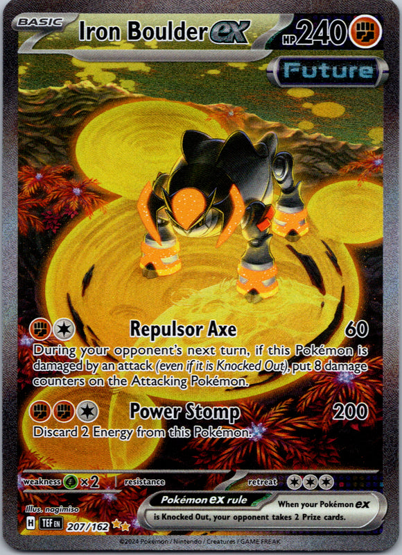 Iron Boulder ex [207/162] - (Temporal Forces) Holofoil