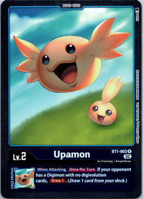 Upamon - BT1-003 (Resurgence Booster Reprint) [BT1-003] [Resurgence Booster] Foil