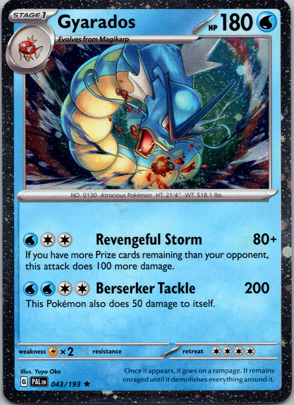 Gyarados - 043/193 (Cosmo Holo) [43] - (Miscellaneous Cards & Products) Holofoil
