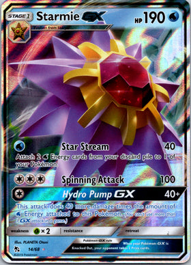 Starmie GX (014/68) [Hidden Fates]