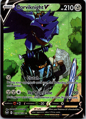 Corviknight V (TG18/TG30) [Sword & Shield: Silver Tempest]