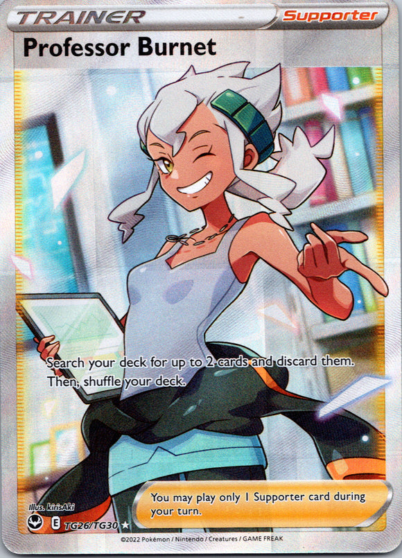 Professor Burnet (TG26/TG30) [Sword & Shield: Silver Tempest]