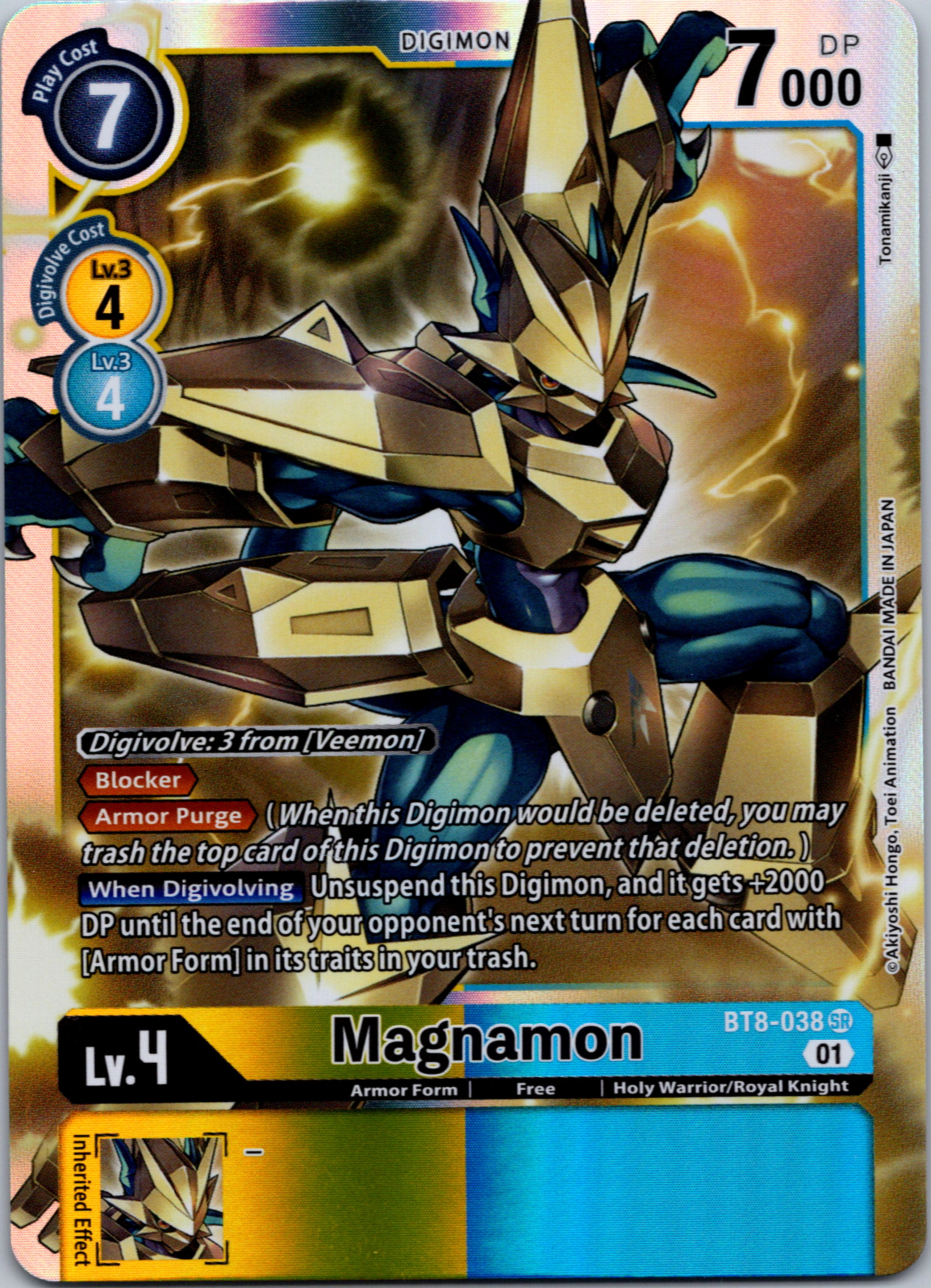 Magnamon [BT8-038] [New Awakening] Foil