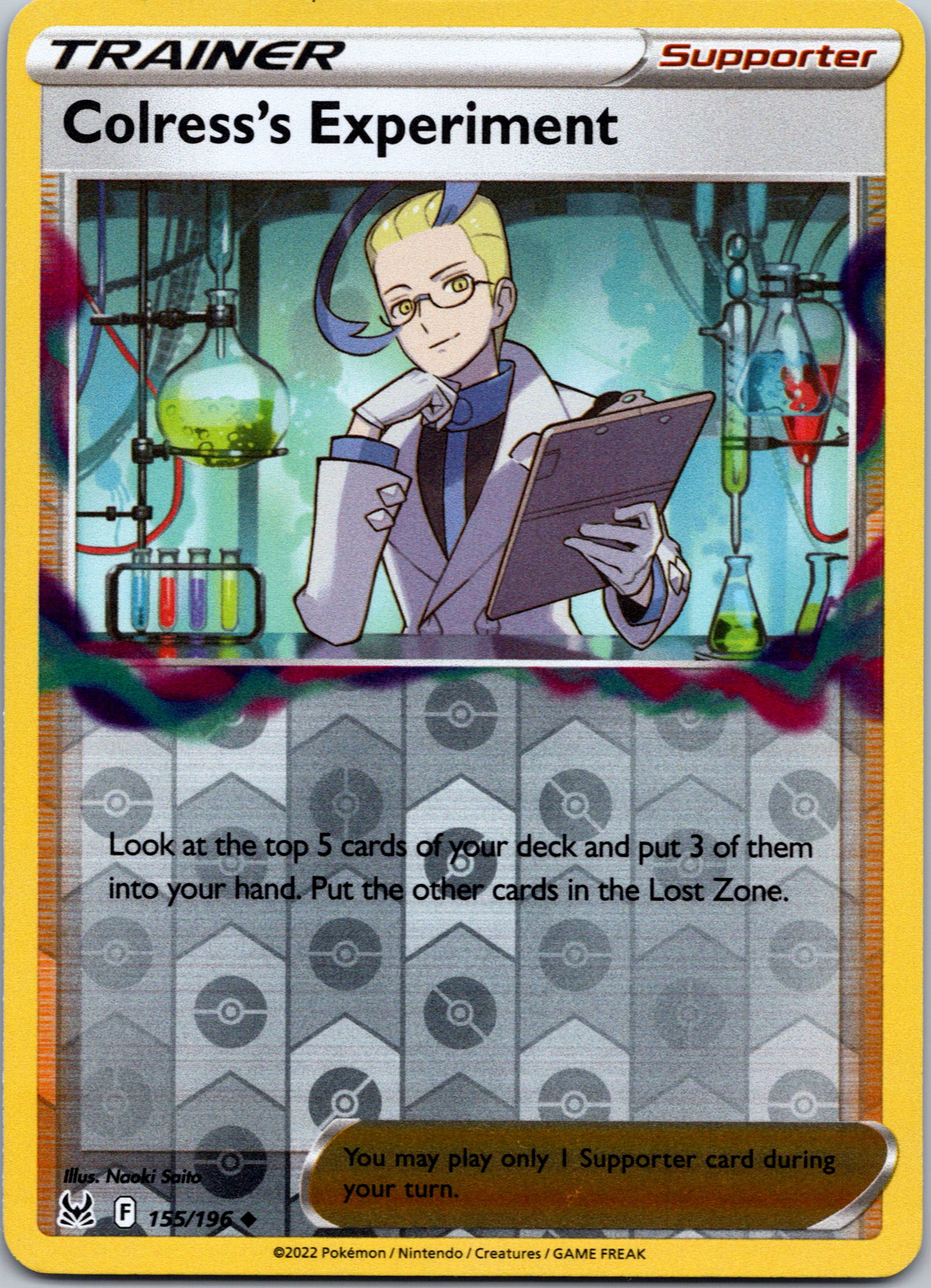 Colress's Experiment [155/196] [Lost Origin] Reverse Holofoil