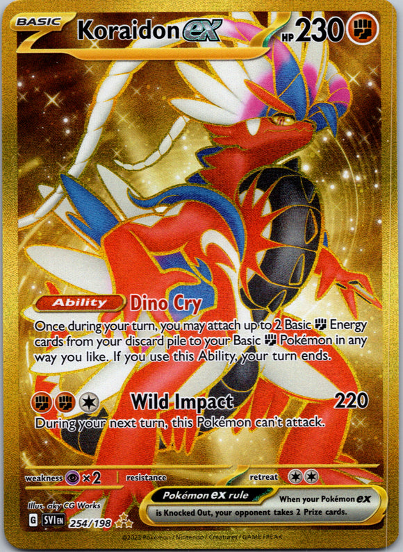 Koraidon ex (254/198) [Scarlet & Violet: Base Set]