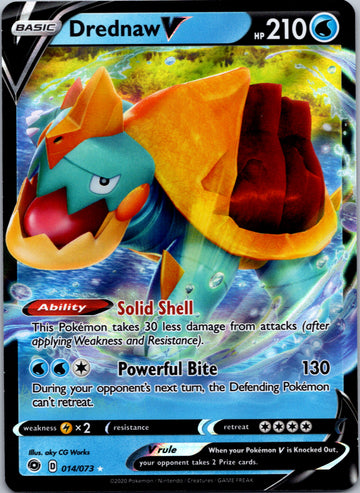 Drednaw V [014/073] [Champion's Path] Holofoil