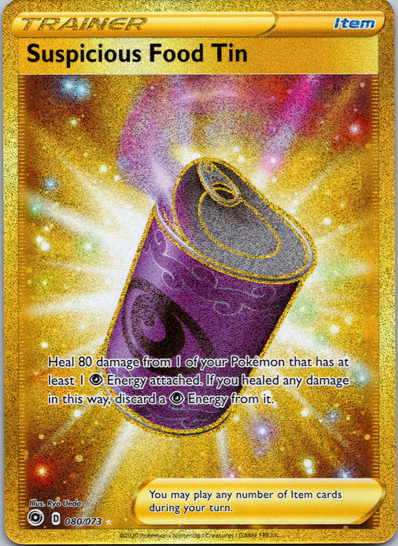 Suspicious Food Tin (Secret) [080/073] [Champion's Path] Holofoil
