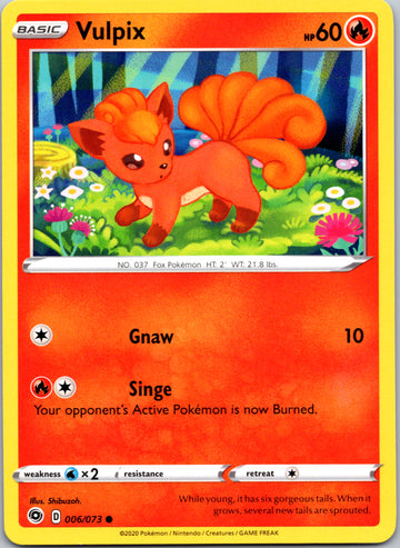 Vulpix [006/073] [Champion's Path]