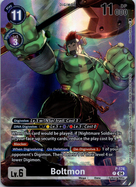 Boltmon (Update Pack 2025) [P-174 P] [Release Special Booster 2.5] Foil