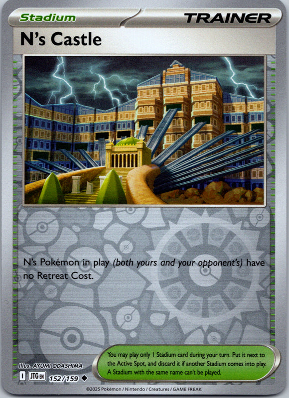 N's Castle [152/159] [Journey Together] Reverse Holofoil