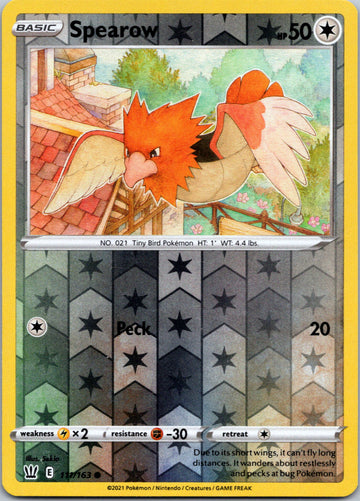 Spearow [111/163] [Battle Styles] Reverse Holofoil