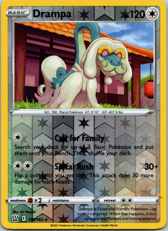 Drampa [119/163] [Battle Styles] Reverse Holofoil