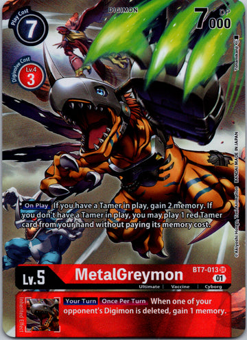MetalGreymon (Alternate Art) [BT7-013] [Next Adventure] Foil