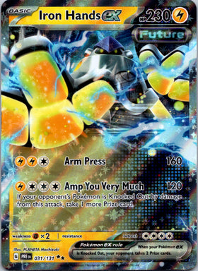 Iron Hands ex [031/131] - (Prismatic Evolutions) Holofoil