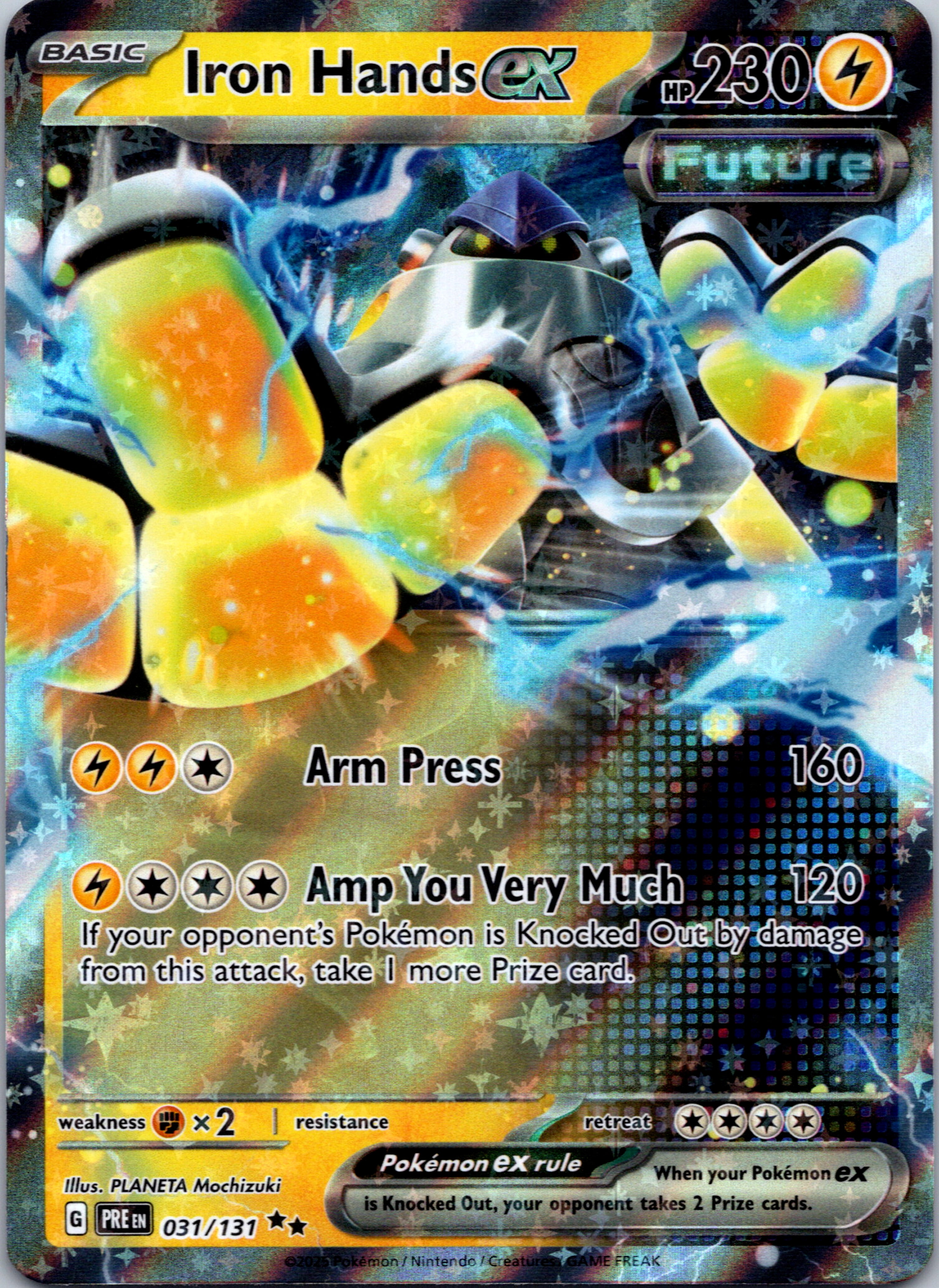 Iron Hands ex [031/131] - (Prismatic Evolutions) Holofoil