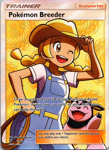 Pokemon Breeder (Full Art) [73/73] [Shining Legends] Holofoil