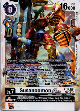 Susanoomon ACE [BT18-102-SEC] [Release Special Booster 2.0] Foil