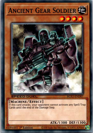 Ancient Gear Soldier [SGX1-END07] Common