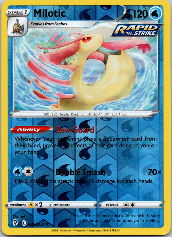 Milotic [038/203] [Evolving Skies] Reverse Holofoil