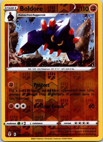 Boldore [087/203] [Evolving Skies] Reverse Holofoil