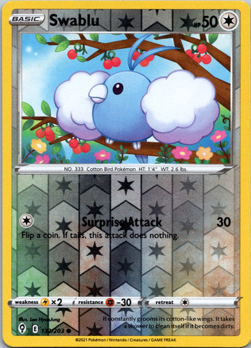 Swablu [132/203] [Evolving Skies] Reverse Holofoil