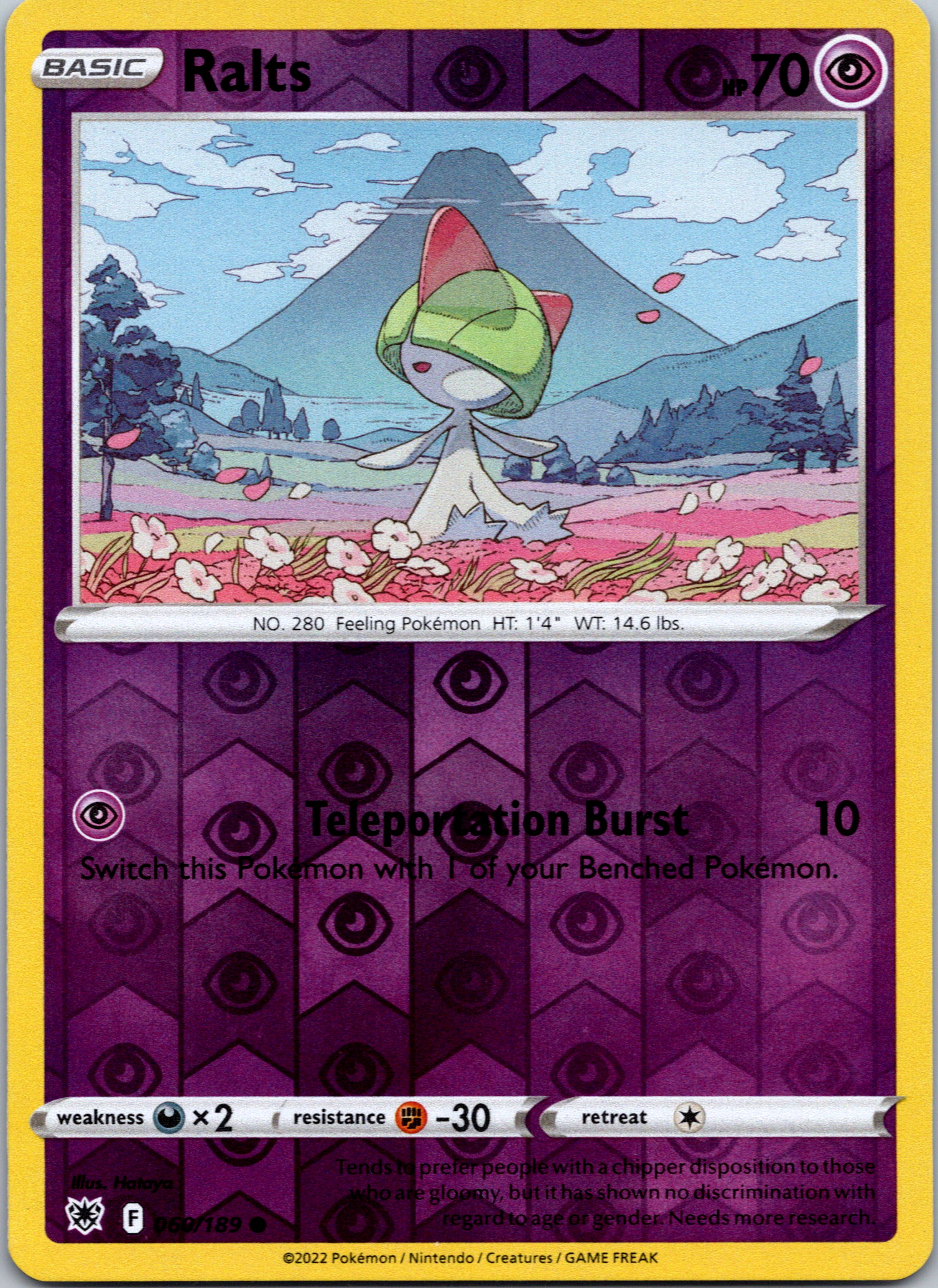 Ralts [060/189] [Astral Radiance] Reverse Holofoil