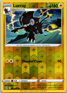 Luxray [093/264] [Fusion Strike] Reverse Holofoil