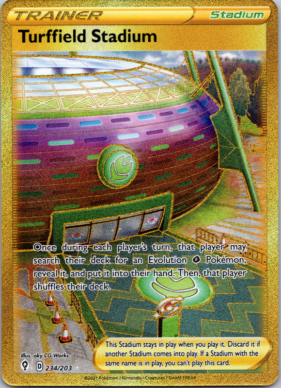 Turffield Stadium (234/203) [Sword & Shield: Evolving Skies]
