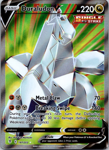 Duraludon V (197/203) [Sword & Shield: Evolving Skies]