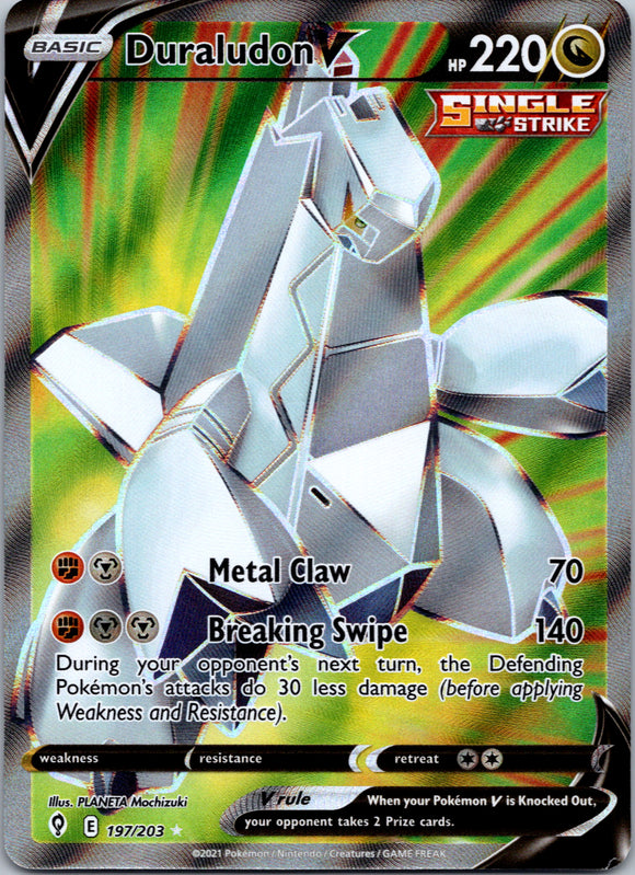 Duraludon V (197/203) [Sword & Shield: Evolving Skies]