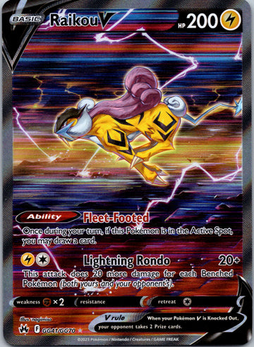 Raikou V (GG41/GG70) [Sword & Shield: Crown Zenith]