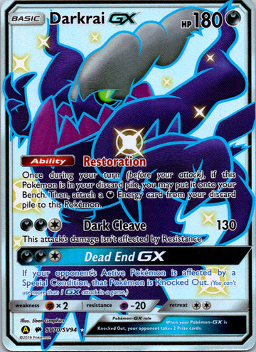 Darkrai GX (SV70/SV94) [Hidden Fates: Shiny Vault]