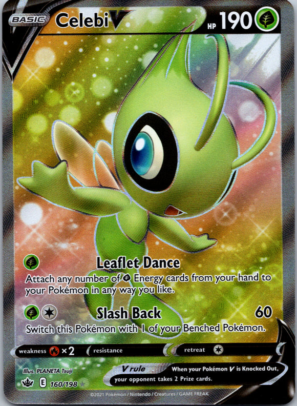 Celebi V (160/198) [Sword & Shield: Chilling Reign]