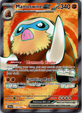 Mamoswine ex [174/159] [Journey Together] Holofoil