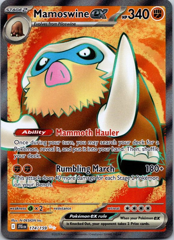 Mamoswine ex [174/159] [Journey Together] Holofoil