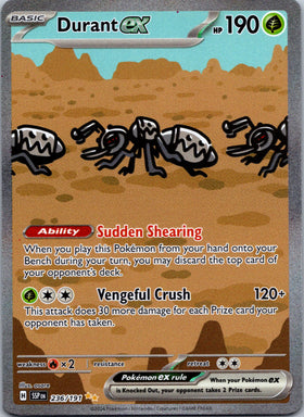 Durant ex [236/191] - (Surging Sparks) Holofoil