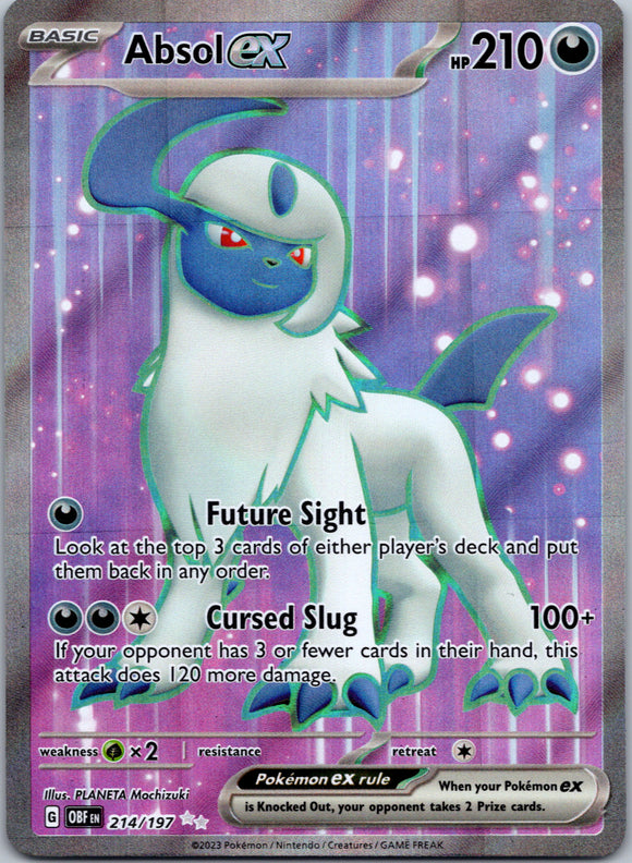 Absol ex (214/197) [Scarlet & Violet: Obsidian Flames]