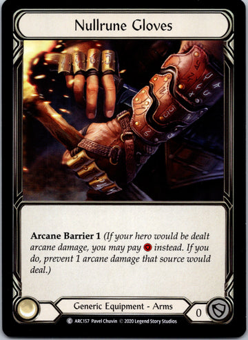 Nullrune Gloves [ARC157] Unlimited Normal