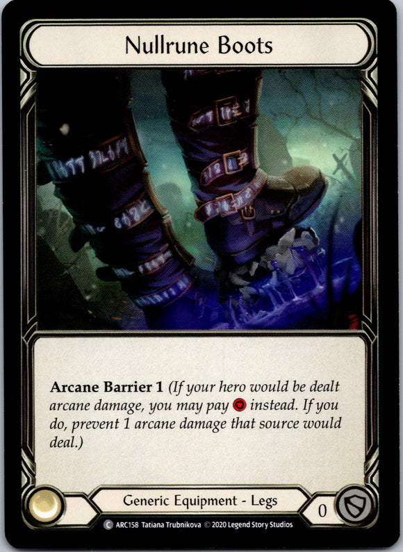 Nullrune Boots [ARC158] Unlimited Normal