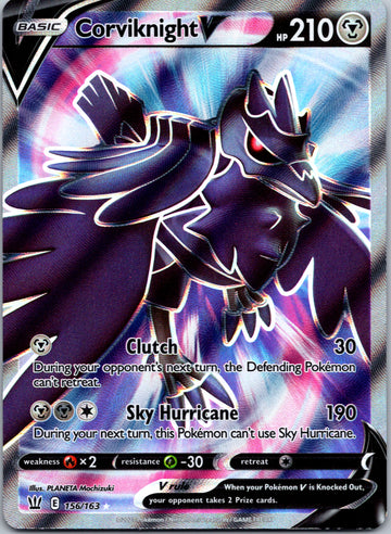 Corviknight V (Full Art) [156/163] [SWSH05: Battle Styles]