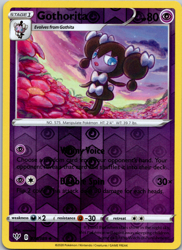 Gothorita [074/189] [Darkness Ablaze] Reverse Holofoil
