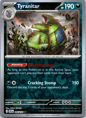 Tyranitar [095/159] [Journey Together] Reverse Holofoil